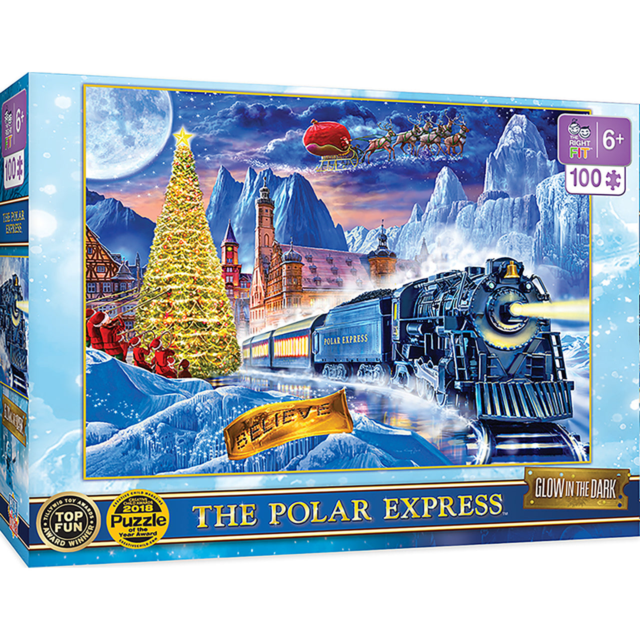 Polar Express 100 piece puzzle box