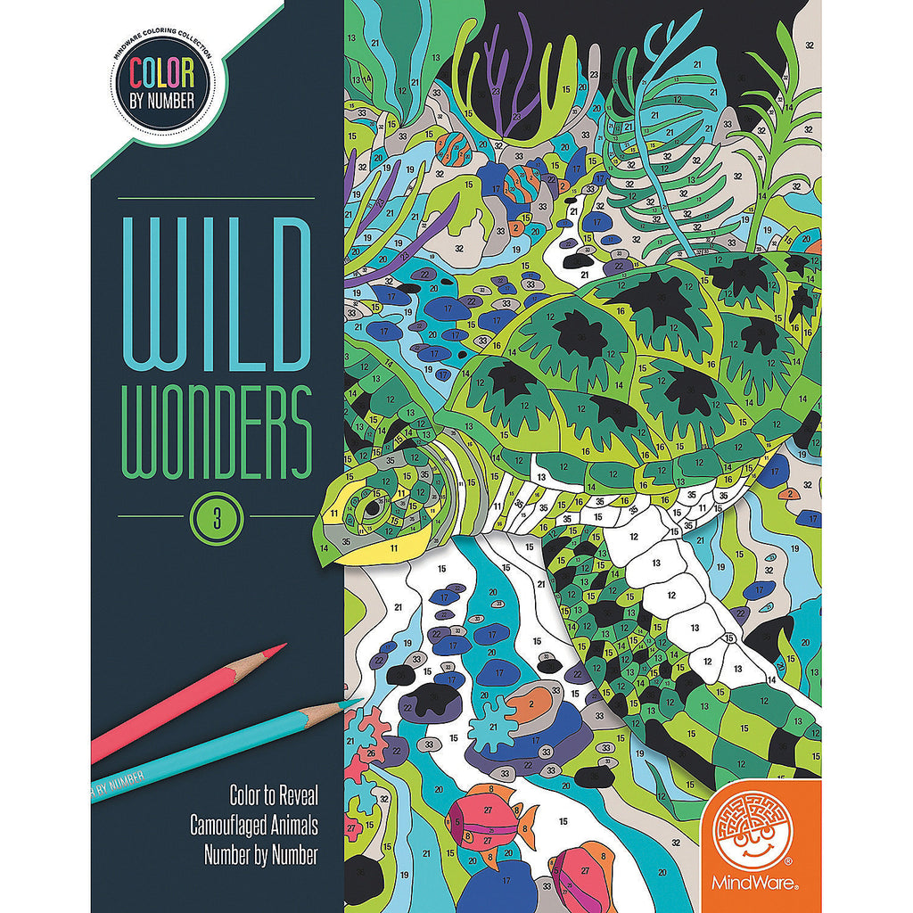 Wild Wonders 3 Color by Number