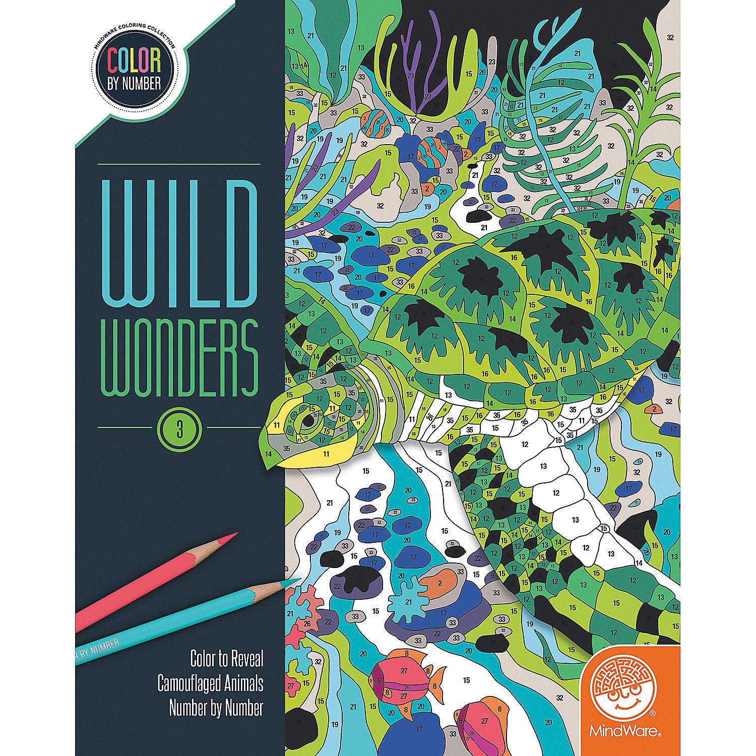 Wild Wonders 3 Color by Number