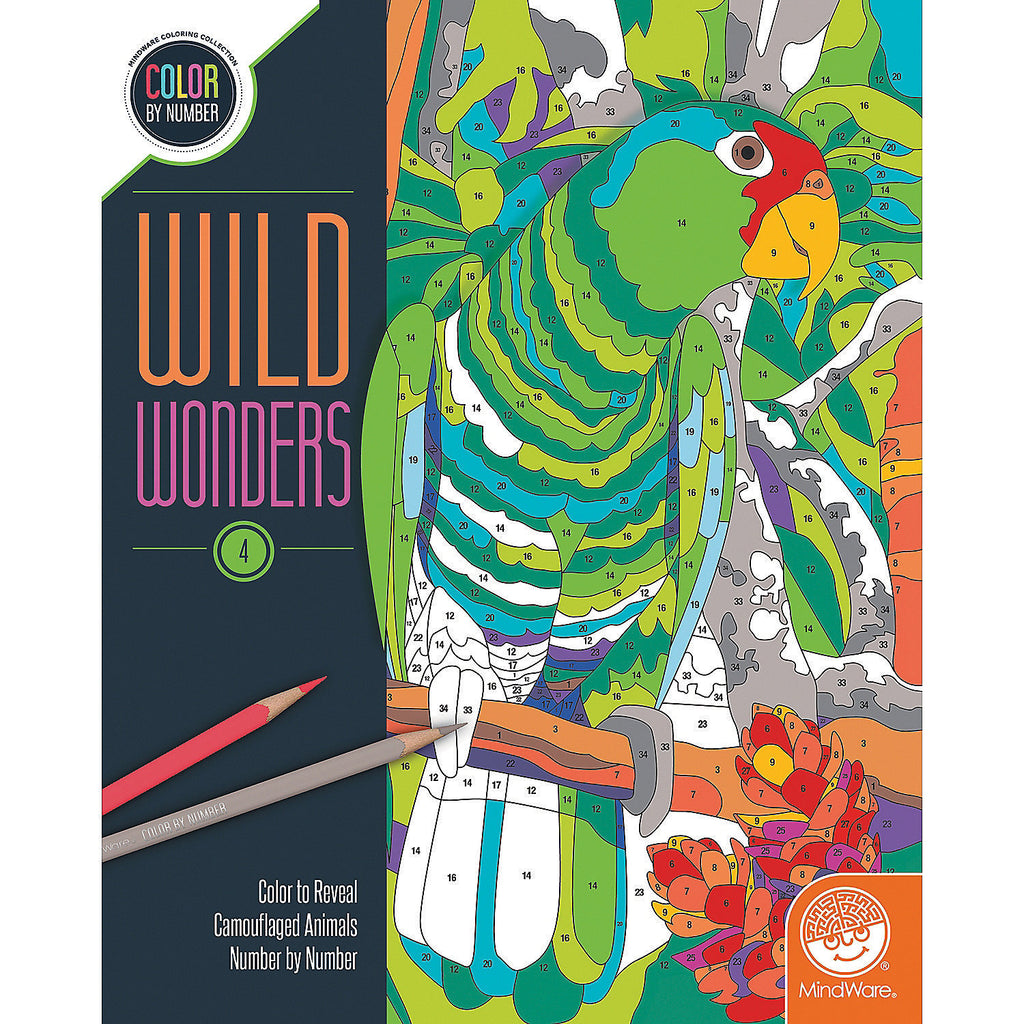 Wild Wonders 4 Color by Number