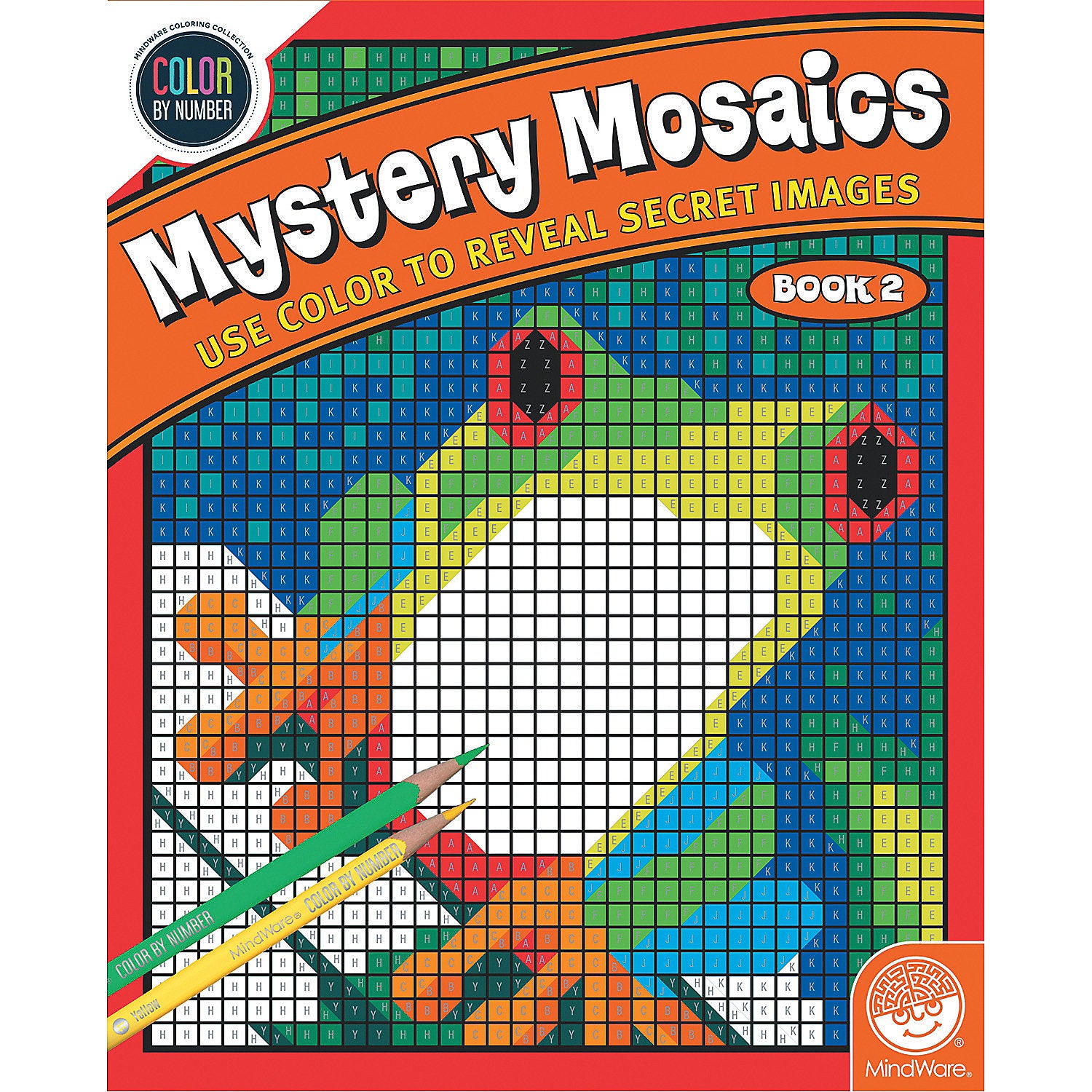 Mystery Mosaics Book 2 - Color By Number