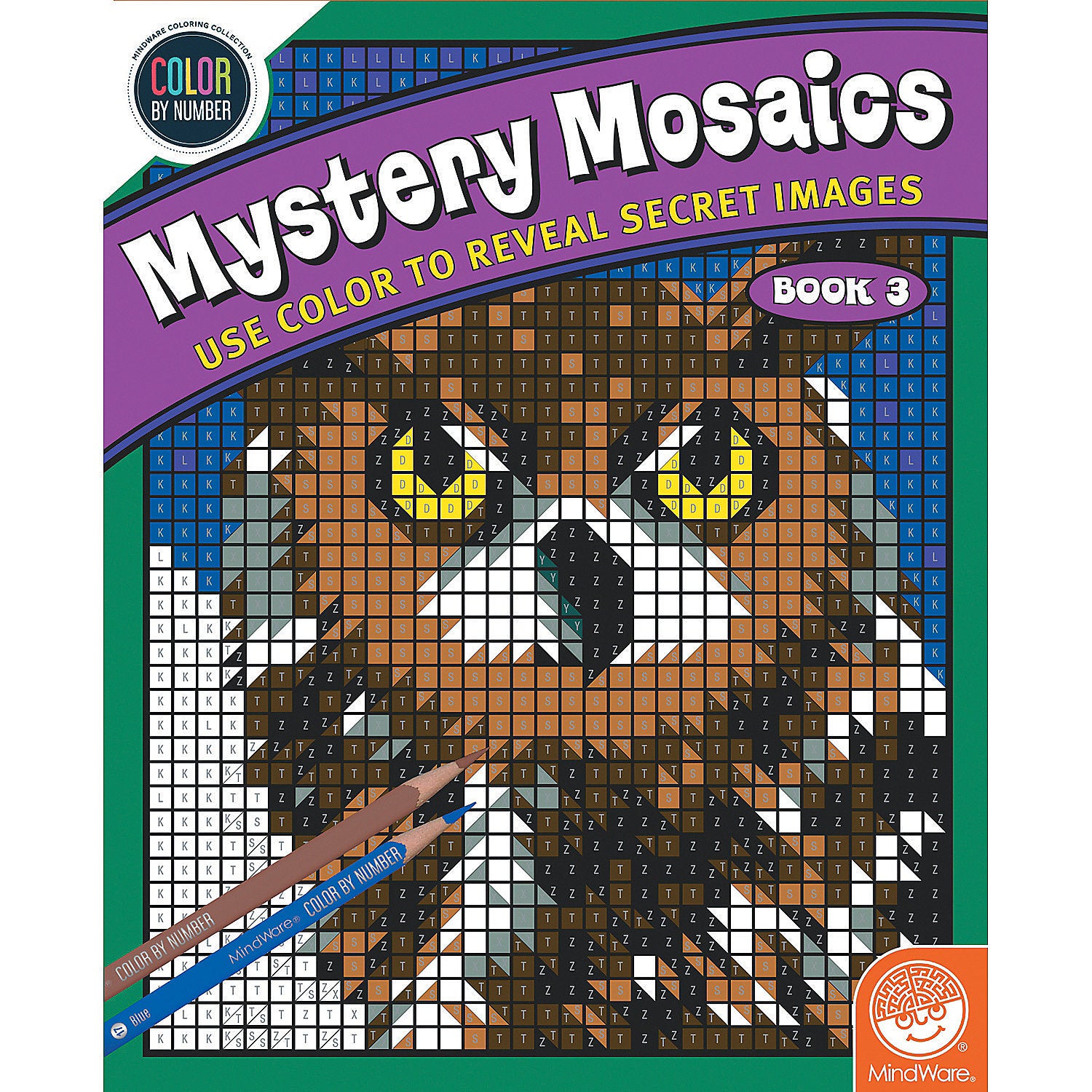 Mystery Mosaics Book 3 - Color By Number