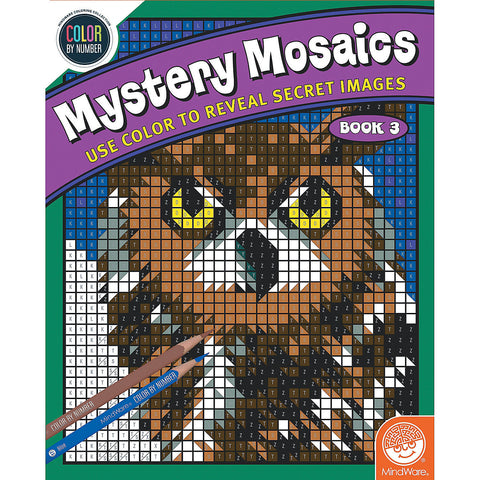 Mystery Mosaics Book 3 - Color By Number