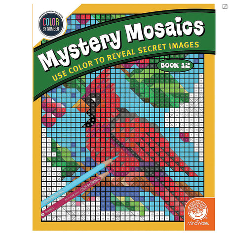 Mystery Mosaics Book 12 - Color By Number