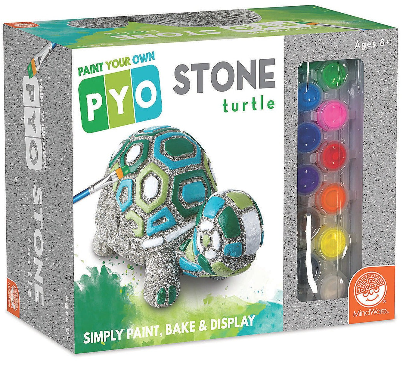 Paint Your Own Mosaic Stone Turtle