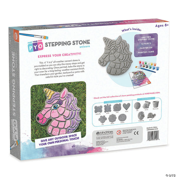 Paint Your Own Stepping Stone Unicorn