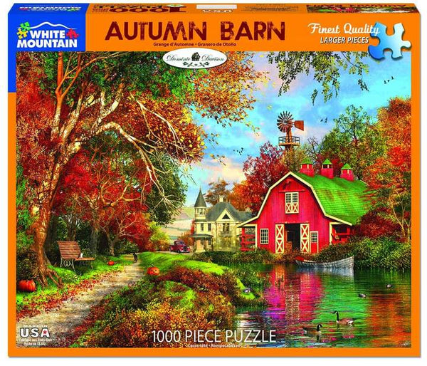 Autumn Barn 1000pc Puzzle