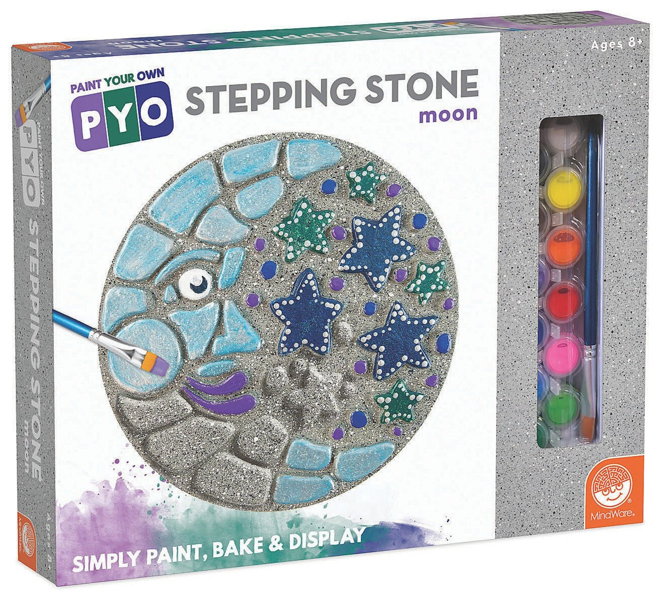Paint Your Own Stepping Stone Moon