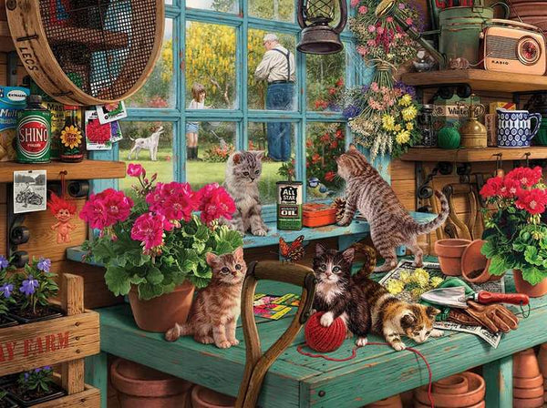Curious Kittens 1000pc Puzzle