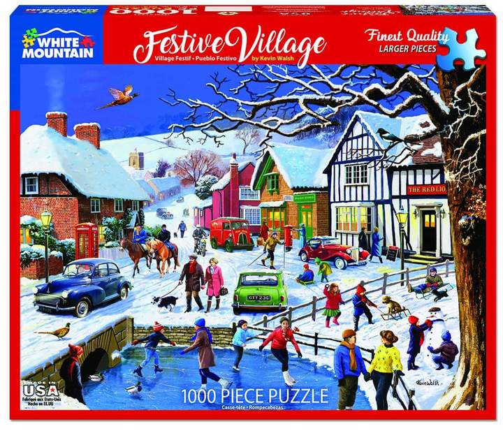 Festive Village 1000pc Puzzle