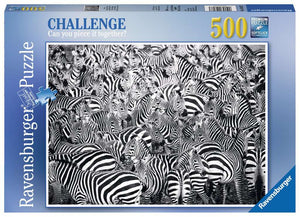 Zebra Challenge 500pc Puzzle