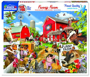 Funny Farm 1000 Piece Puzzle