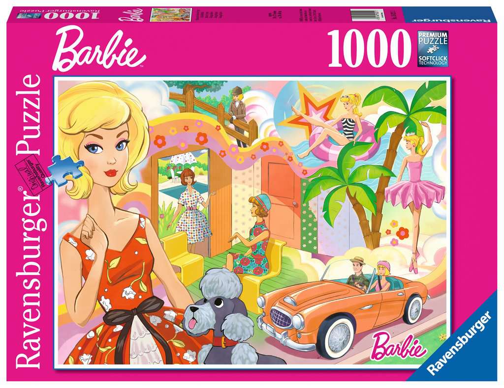 Vintage Barbie 1000pc Puzzle