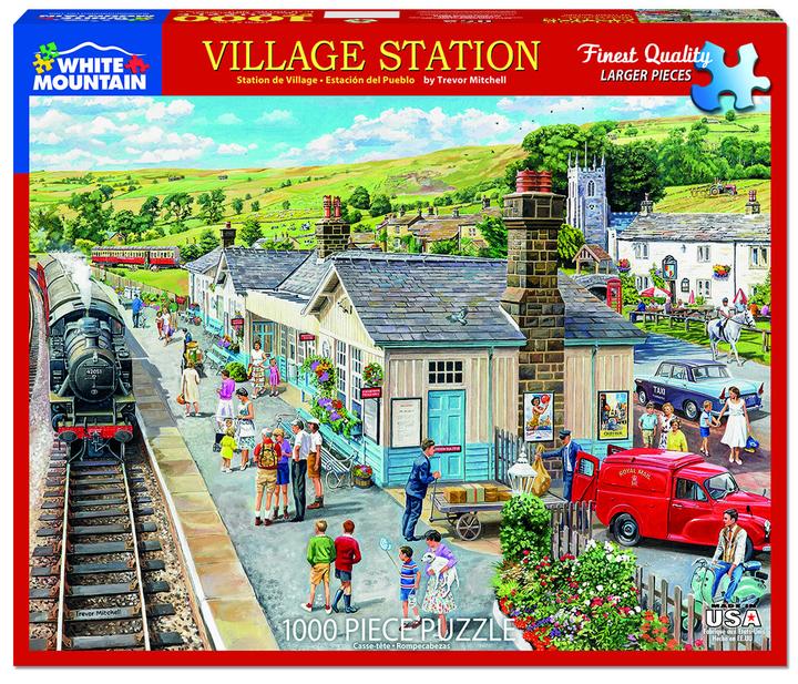 Village Station 1000pc Puzzle