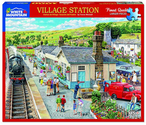 Village Station 1000pc Puzzle