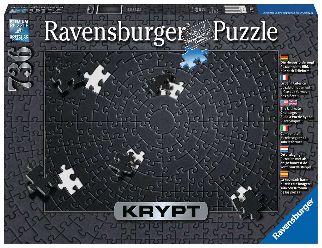 Krypt Black 736 pc Puzzle