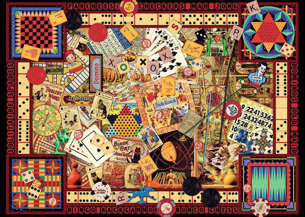 Vintage Games 1000pc Puzzle