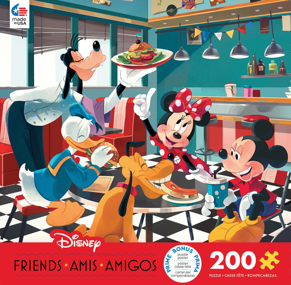 Disney Diner 200pc Puzzle