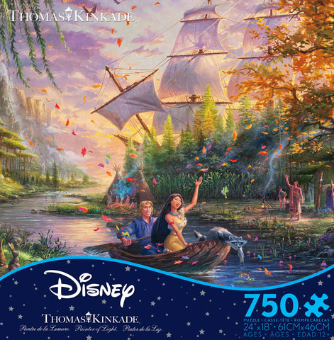 Thomas Kinkade Disney Pocahontas 750pc Puzzle