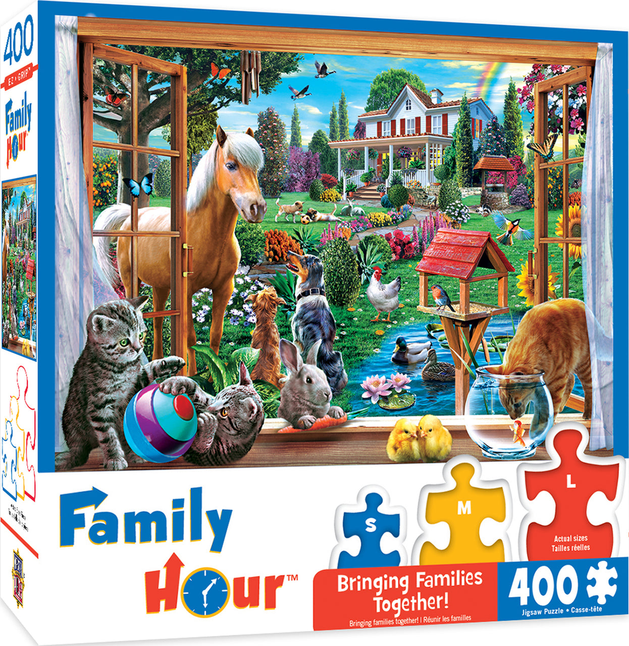 Peeking Through 400pc Puzzle