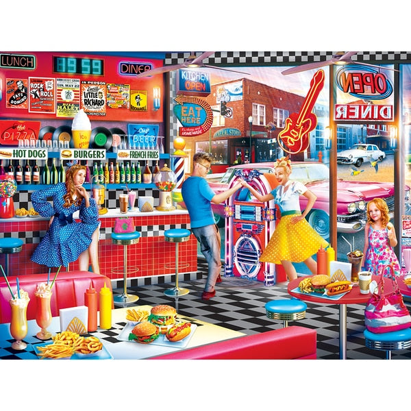 550pc Good Times Diner Puzzle