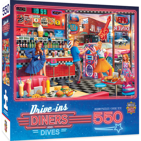 Good Times Diner 550pc Puzzle