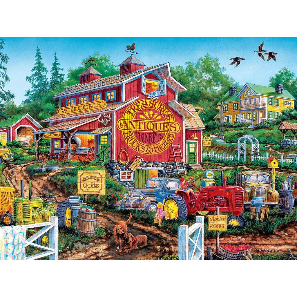 550pc Antique Barn Puzzle
