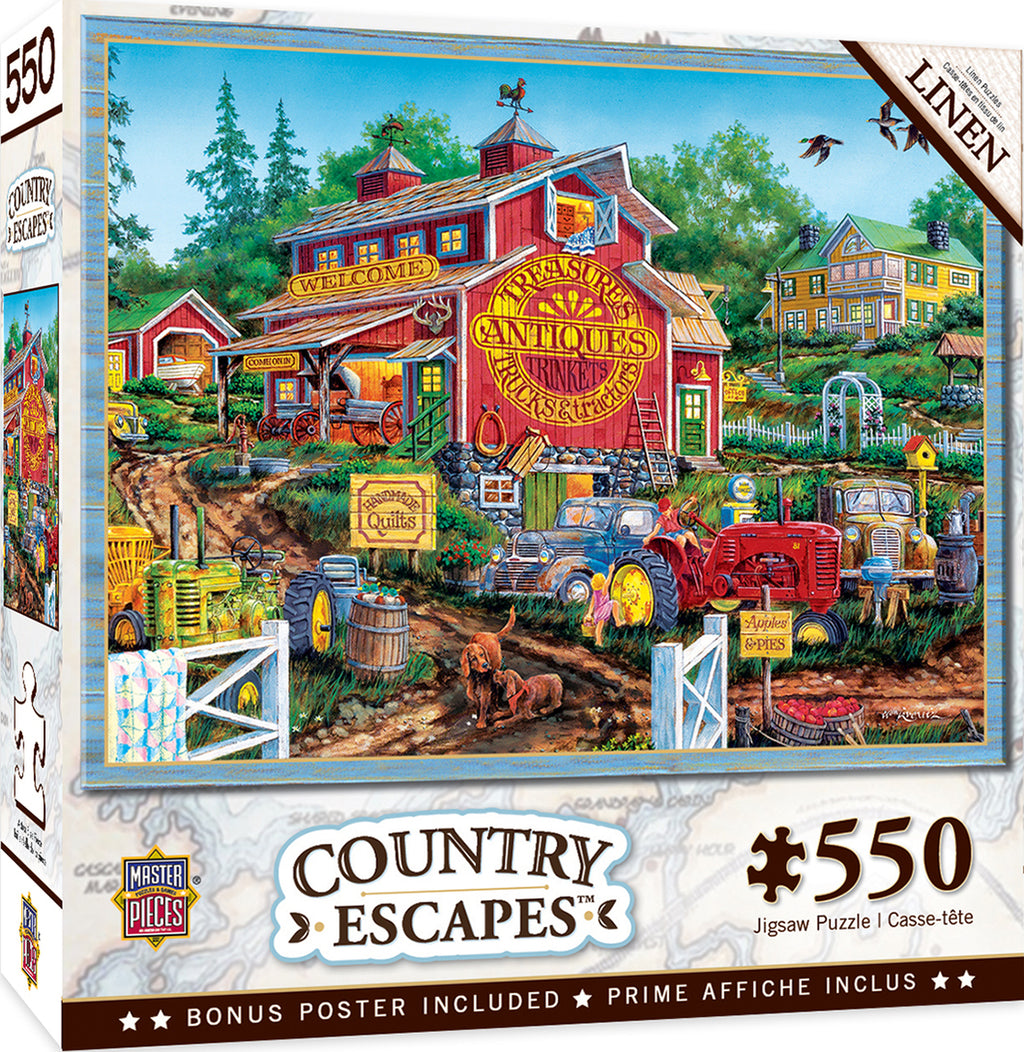 550pc Antique Barn Puzzle