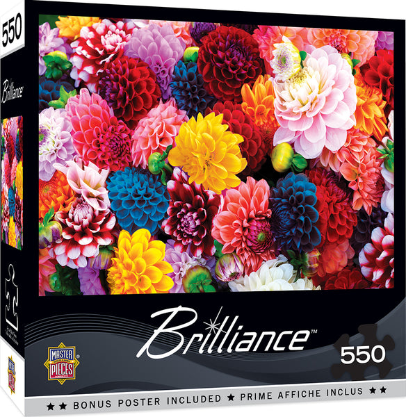 Beautiful Blooms 550pc Puzzle