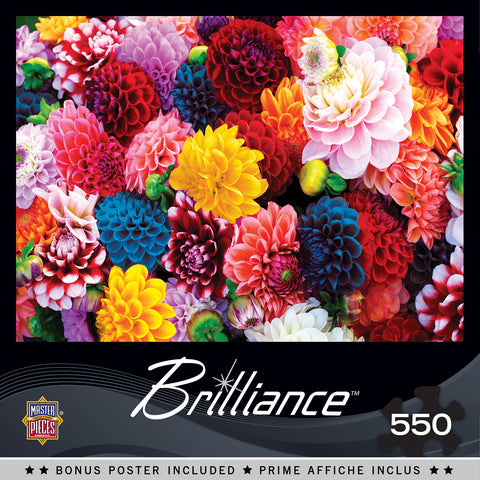 Beautiful Blooms 550pc Puzzle