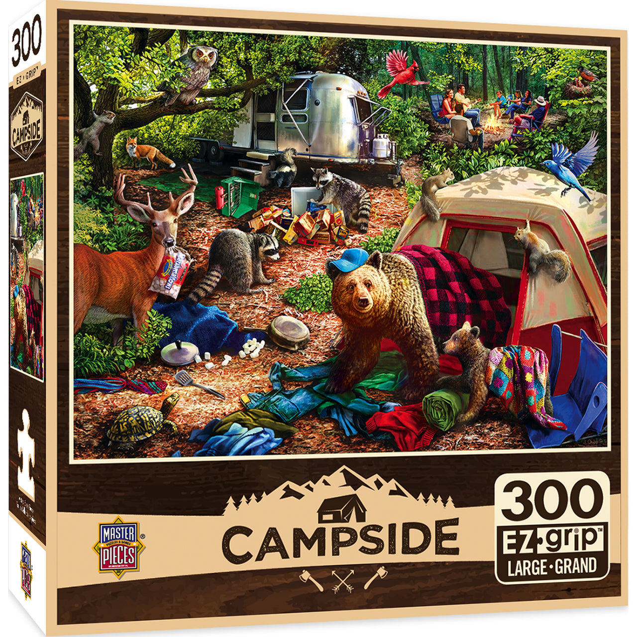 300pc Campsite Trouble Puzzle