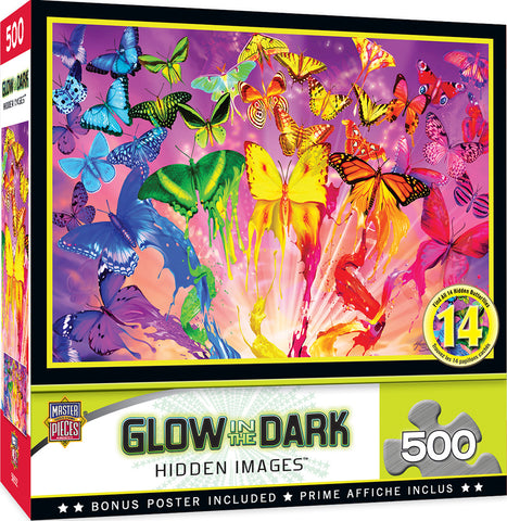 Metamorphosis Glow 500pc Puzzle