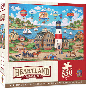 Balloons over the Bay 550pc Puzzle