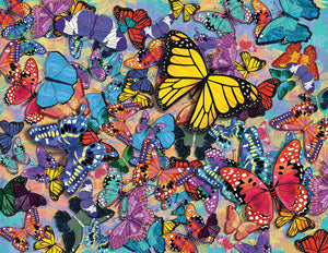 Butterfly Frenzy 500pc Puzzle