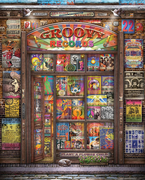 Groovy Records 1000pc Puzzle