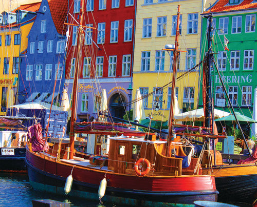 Copenhagen Waterfront 1000pc Puzzle
