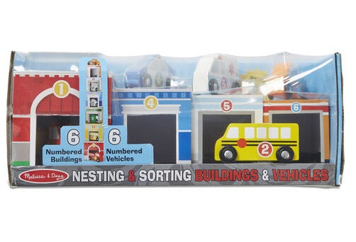 Nesting & Sorting Buildings & Vehicles