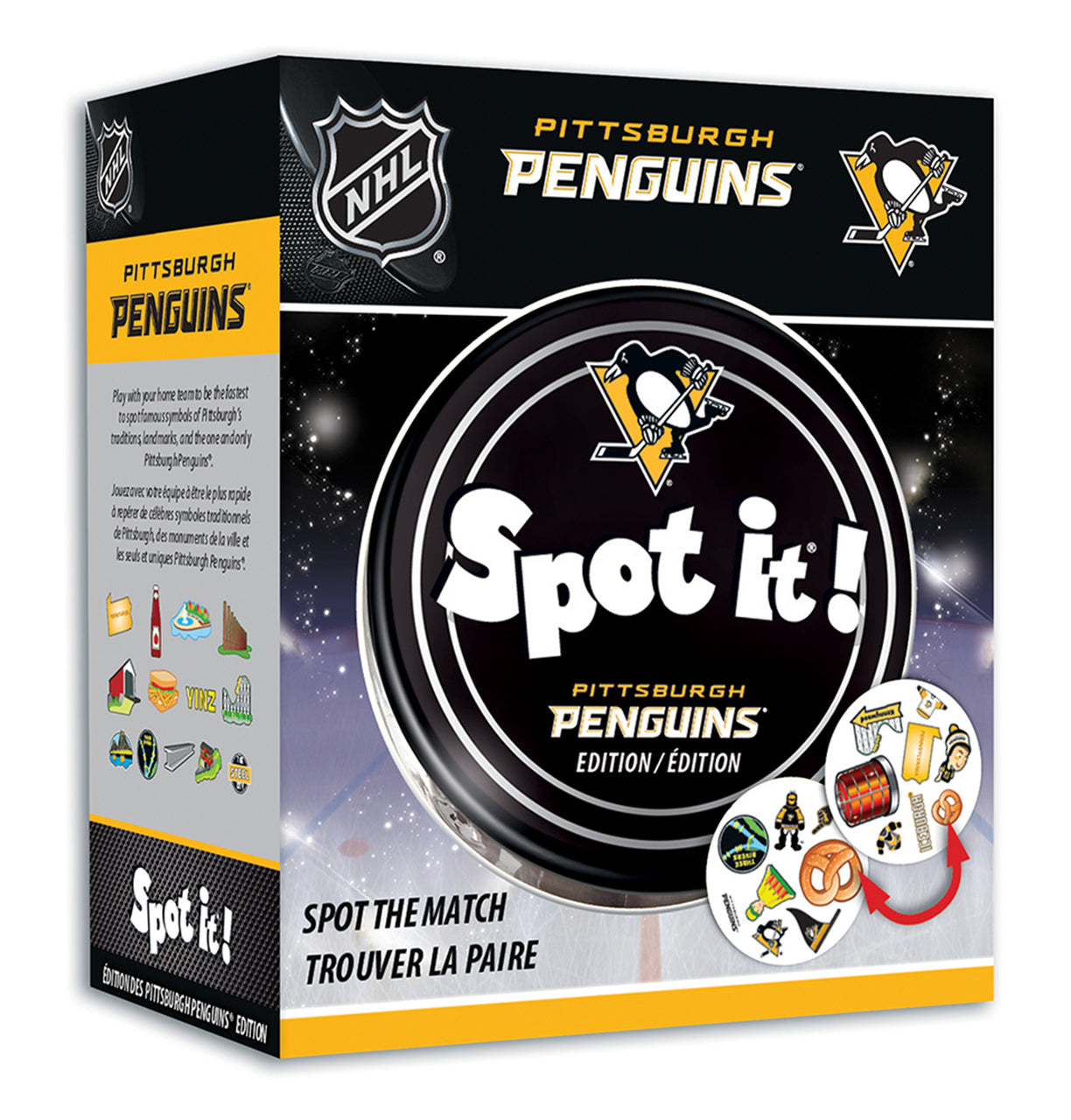 Pittsburgh Penguins NHL Spot It Game