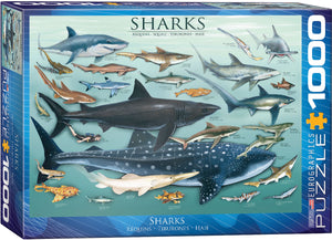 Sharks 1000pc Puzzle