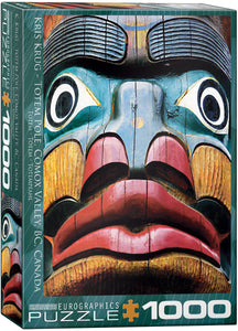 Totems Poles Comox Valley, BC 1000pc Puzzle