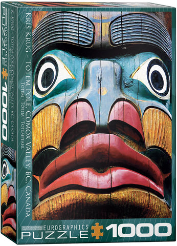 Totems Poles Comox Valley, BC 1000pc Puzzle
