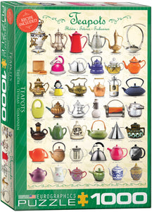 Teapots 1000pc Puzzle