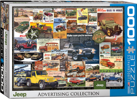 Jeep Advertising Collection 1000pc Puzzle