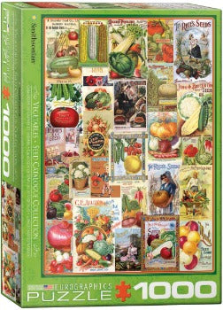 Vegetables Seed Catalogue Collection 1000pc Puzzle