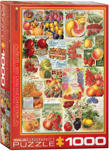 Fruit Seed Catalog Covers 1000pc Puzzle