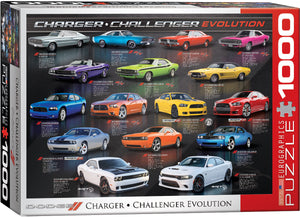Dodge Charger & Challenger Evolution 1000pc Puzzle