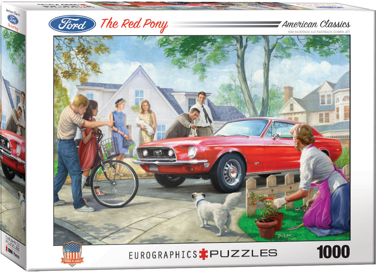 The Red Pony 1000pc Puzzle