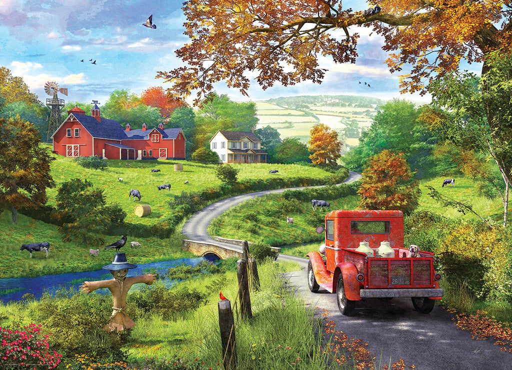 1000pc The Country Drive Puzzl