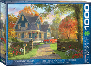 The Blue Country House 1000pc Puzzle