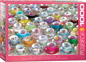 Tea Cup Collection 1000pc Puzzle